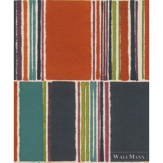   Rasch Florentine III 2024 484458 piros Grafikus geometriai mintás tapéta