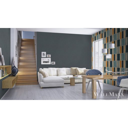 Rasch Florentine III 2024 484670 fekete Textil mintás Klasszikus vlies tapéta