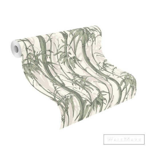 Rasch Florentine III 2024 484847 fehér Natúra bambusz mintás tapéta