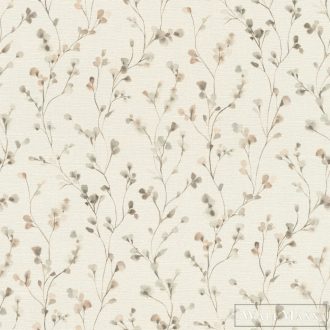   RASCH Country-Charme 486131 bézs virág mintás natúra tapéta