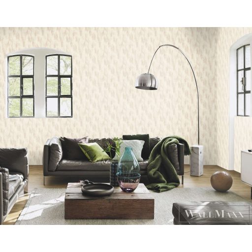 RASCH Country-Charme 486247 bézs levél mintás absztrakt tapéta