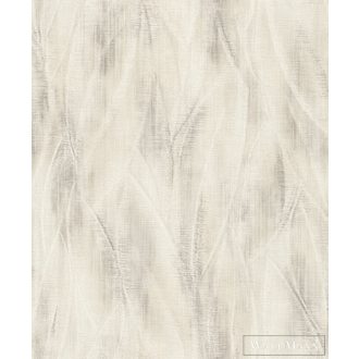   RASCH Country-Charme 486254 szürke levél mintás absztrakt tapéta