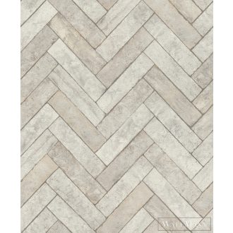   RASCH Factory V 499124 szürke halszálka mintás Ipari tapéta