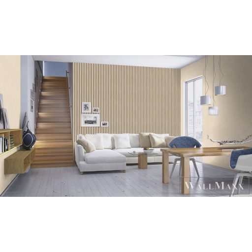 RASCH Factory V 499315 bézs kerítés mintás Ipari tapéta