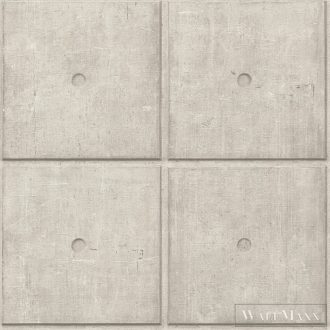   RASCH Factory V 499421 szürke betontömb mintás Ipari tapéta