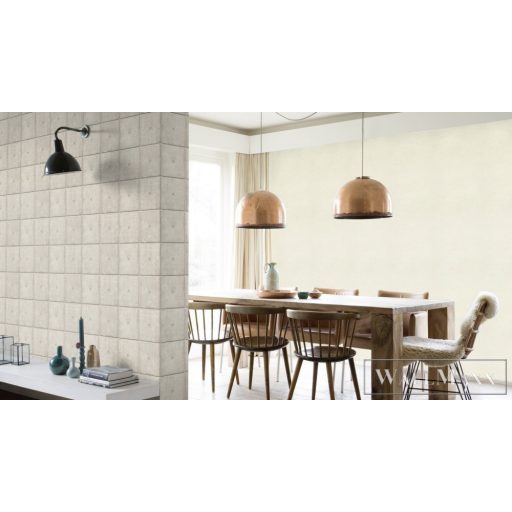 RASCH Factory V 499421 szürke betontömb mintás Ipari tapéta
