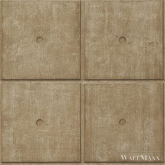   RASCH Factory V 499445 arany betontömb mintás Ipari tapéta