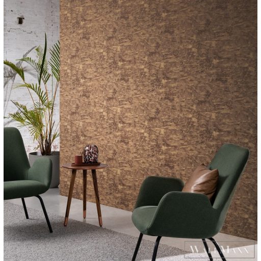 RASCH Factory V 499711 barna erodált mintás Ipari tapéta