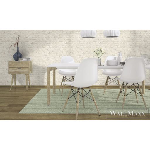 RASCH SANSA 2021 504750 TÉGLAMINTÁS TAPÉTA fehér