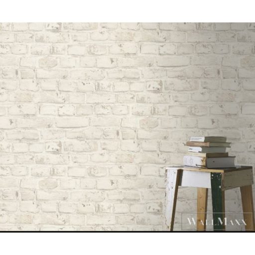 RASCH SANSA 2021 504750 TÉGLAMINTÁS TAPÉTA fehér