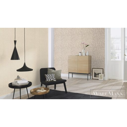 Rasch TIMEOUT Tapetenwechsel 2024 507089 bézs Klasszikus struktúrált mintás tapéta