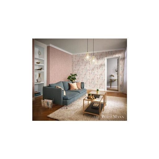 Rasch TIMEOUT Tapetenwechsel 2024 507096 piros Klasszikus struktúrált mintás tapéta