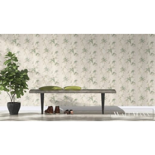 Rasch TIMEOUT Tapetenwechsel 2024 507546 zöld Natúra levél mintás tapéta