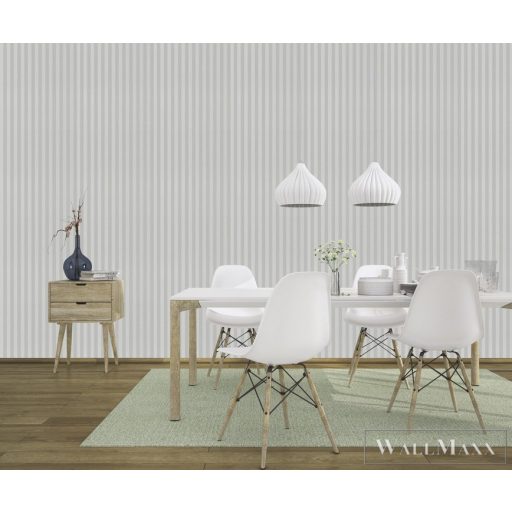 Rasch Trianon XIII 515343 ezüst Klasszikus csíkos tapéta