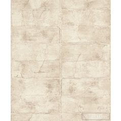 RASCH Concrete 520132 bézs tégla mintás Modern tapéta