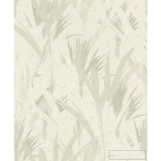   RASCH Concrete 520729 krémfehér levél mintás Modern tapéta