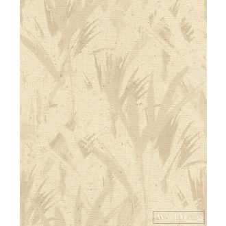 RASCH Concrete 520743 bézs levél mintás Modern tapéta