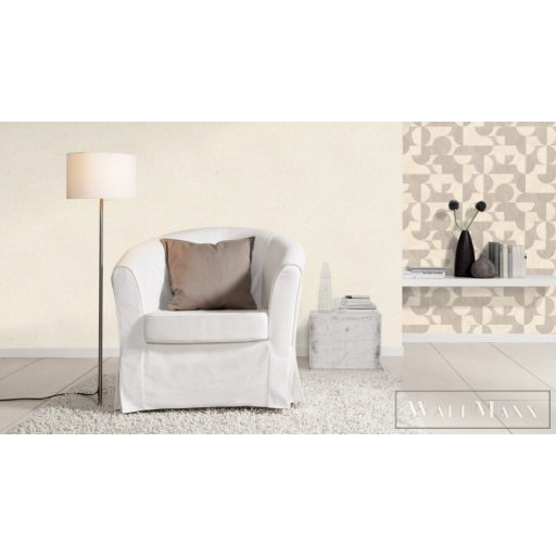 RASCH Factory V 520828 krémfehér beton mintás Ipari tapéta