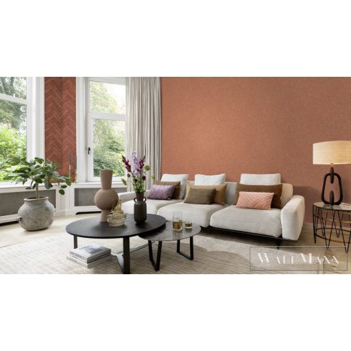 RASCH Factory V 520880 piros beton mintás Ipari tapéta