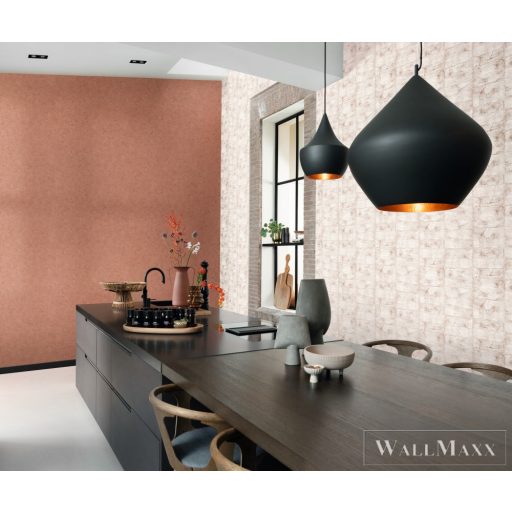 RASCH Factory V 520880 piros beton mintás Ipari tapéta