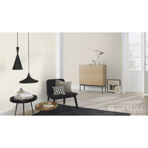 RASCH Concrete 521474 bézs Tér-hatású 3D-mintás Elegáns vlies tapéta