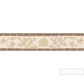   AS CREATION Only Borders 52417-1 bézs barokk mintás modern bordűr