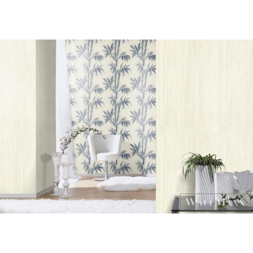 Rasch kék levélmintás tapéta 529104