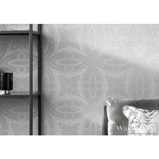 529708 Rasch Berlin tapéta ezüst-szürke