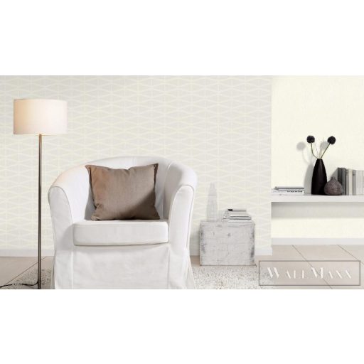 529821 Rasch tapéta gyémánt motívum kékesszürke_fehér