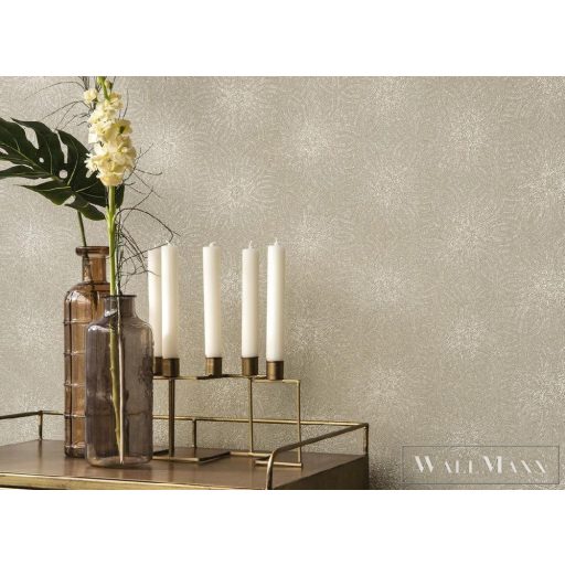 530537 szürkés-aranybarna, lágy íves vonalak