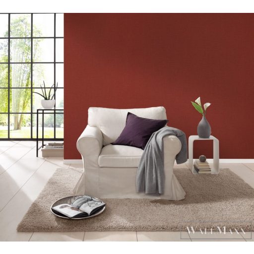 Rasch Club Botanique 531374 piros Modern struktúrált mintás tapéta