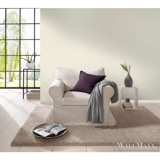 Rasch Tropical House 531411 krémszínű Textil mintás Modern vlies tapéta