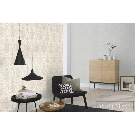 532104 Rasch klasszikus tapéta krém/fehér