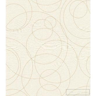 RASCH SANSA 2021 533002 TAPÉTA arany körök