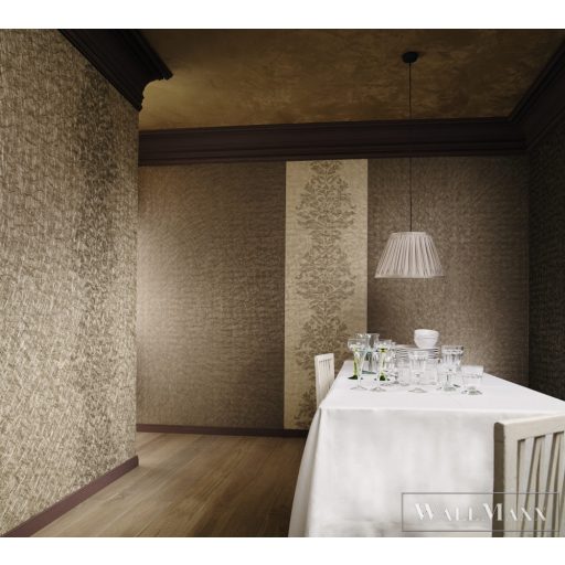 MARBURG Domotex 53507 bronz struktúrált mintás Klasszikus tapéta
