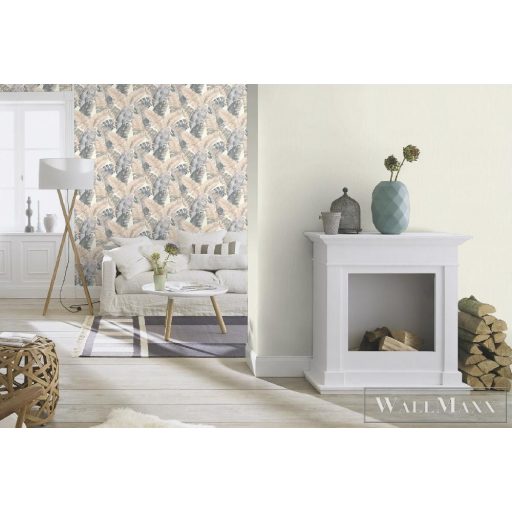 535211 Rasch fehér háttér világos beige árnyalattal