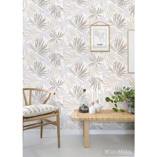 535419 pálmalevél mintás tapéta