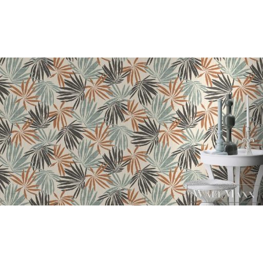 535433 arany-réz, beige,fekete árnyalatú design tapéta