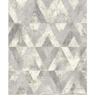   535518 gyémántmotívum,krém, szürke, arany díszítéssel