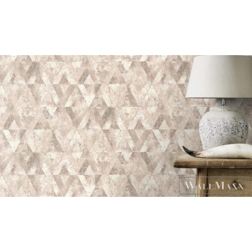 535525 Rasch geometriai tapéta, arany, krém, beige