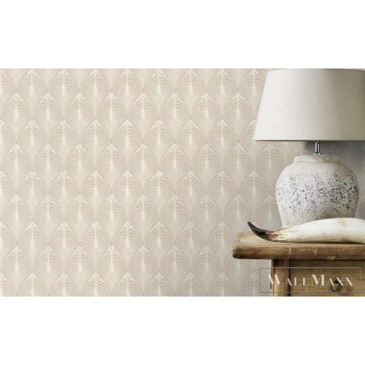 535815 elegáns tapétaminta,krém, beige,arany