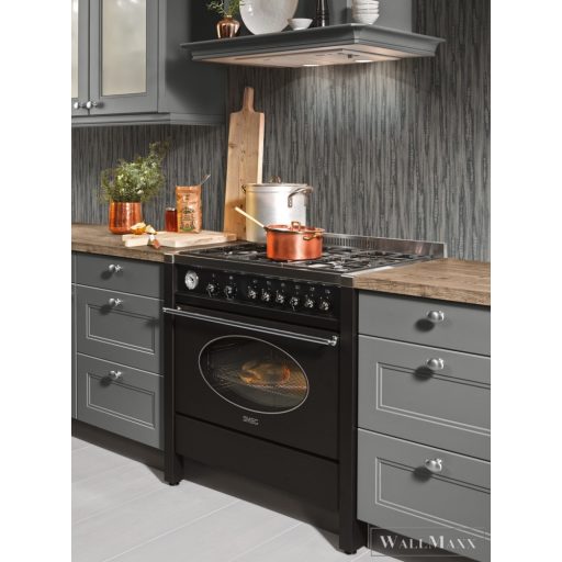 RASCH BARBARA Home Collection II 536324 grafit absztrakt Uni tapéta