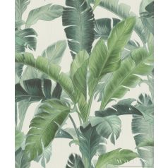   RASCH BARBARA Home Collection II 536683 zöld levél mintás Trópusi tapéta