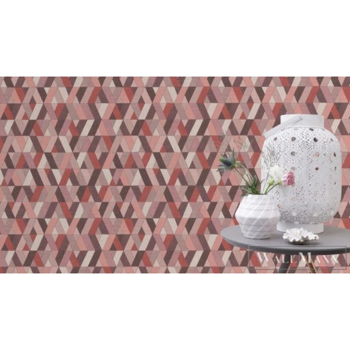 RASCH BARBARA Home Collection II 536737 piros renault mintás Térhatású tapéta