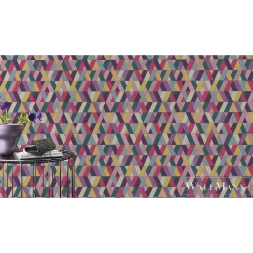 RASCH BARBARA Home Collection II 536751 színes renault mintás Térhatású tapéta