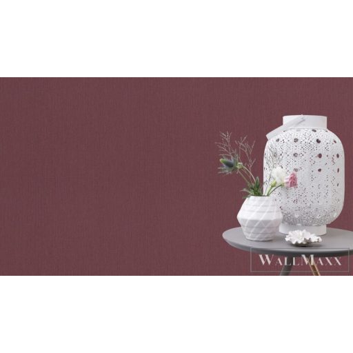 RASCH BARBARA Home Collection II 537185 piros textil mintás Uni tapéta