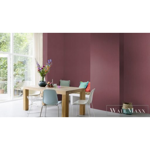 RASCH BARBARA Home Collection II 537185 piros textil mintás Uni tapéta