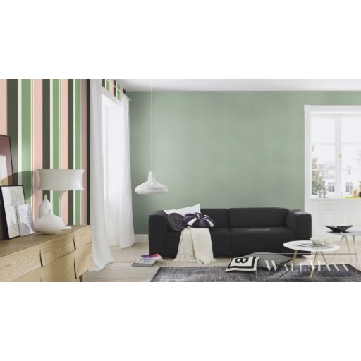 Rasch Salsa 2023 537901 zöld modern struktúrált tapéta