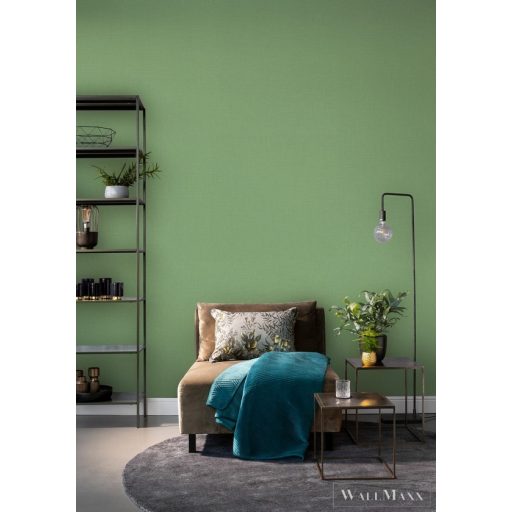 Rasch Club Botanique 537918 zöld Modern struktúrált mintás tapéta