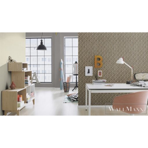 Rasch Salsa 2023 537932 szürke modern struktúrált tapéta